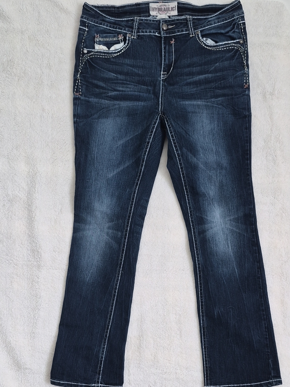 Hydraulic Women’s Dark Blue Bootcut Jeans Size 18